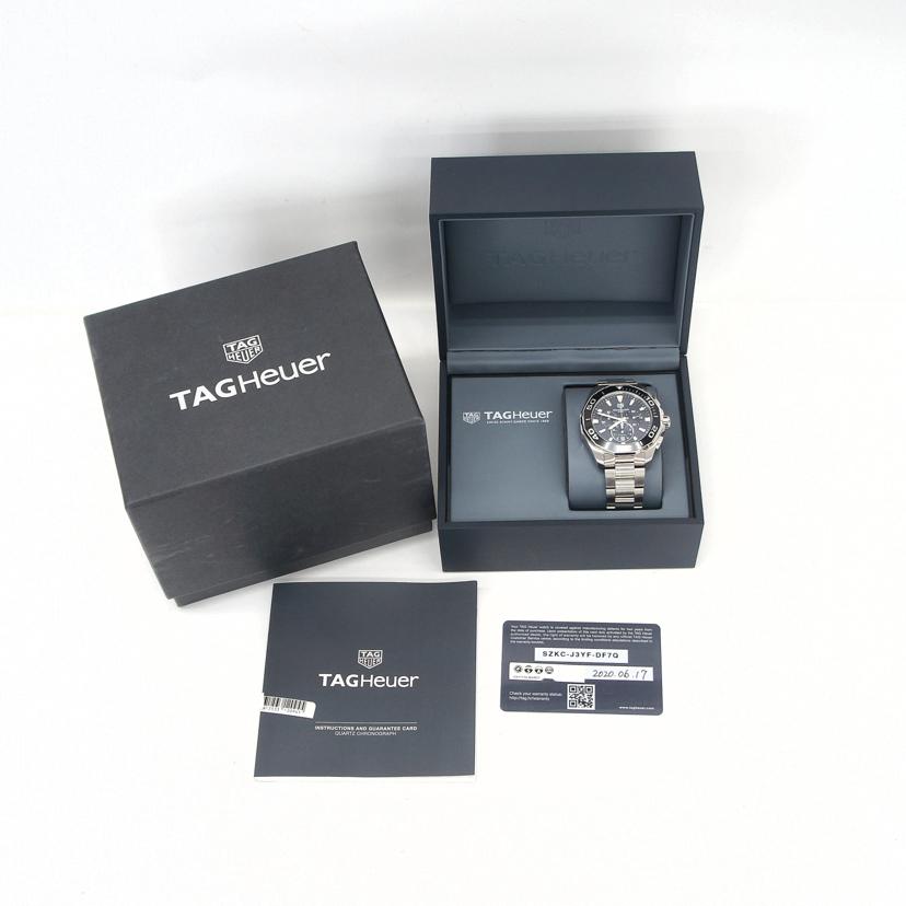 TAG Heuer タグホイヤー/TAG Heuer アクアレーサークロノグラフ メンズ時計 ステンレス/CAY111A.BA0927//WMT****/ABランク/19