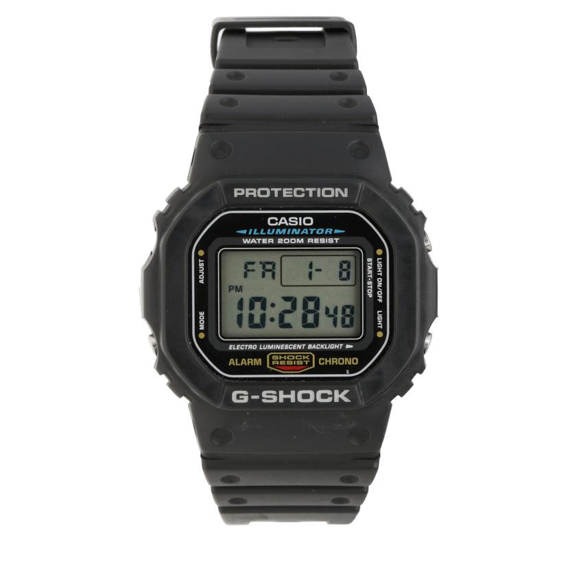 CASIO カシオ/G-SHOCK/ベーシック/海外モデル/DW-5600E-1V//322*/ABランク/09