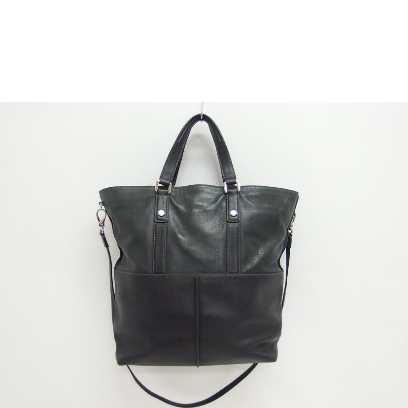 TOD'S トッズ/2wayレザートートバッグ/ブラック//Bランク/04