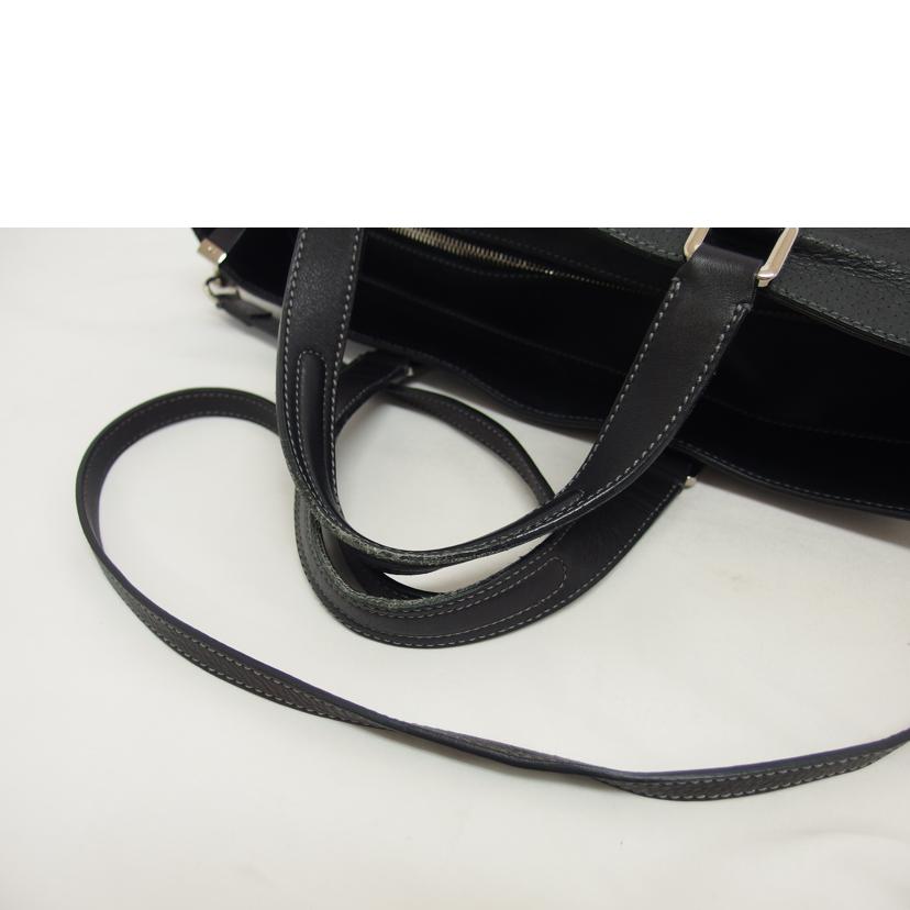 TOD'S トッズ/2wayレザートートバッグ/ブラック//Bランク/04
