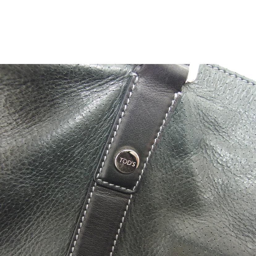 TOD'S トッズ/2wayレザートートバッグ/ブラック//Bランク/04
