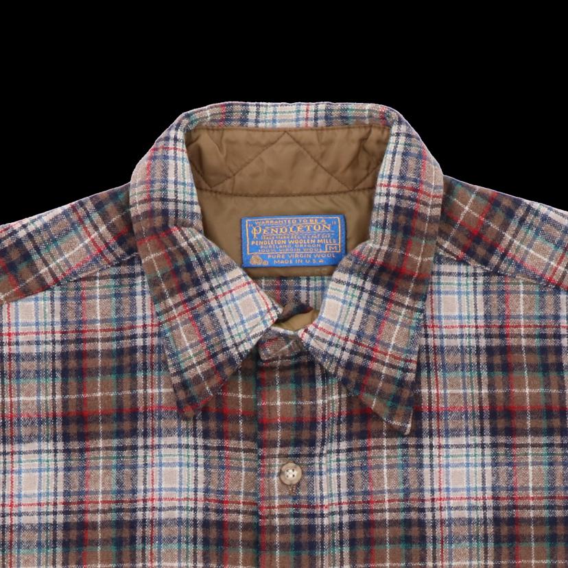 PENDLETON/70's/ウールシャツ/USA製/ヴィンテージ//ABランク/82