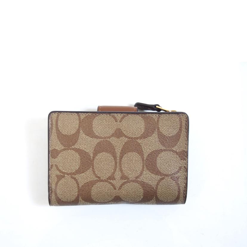 COACH コーチ/シグネチャーミディアムコーナージップウォレット/C0082//E27**/ABランク/71