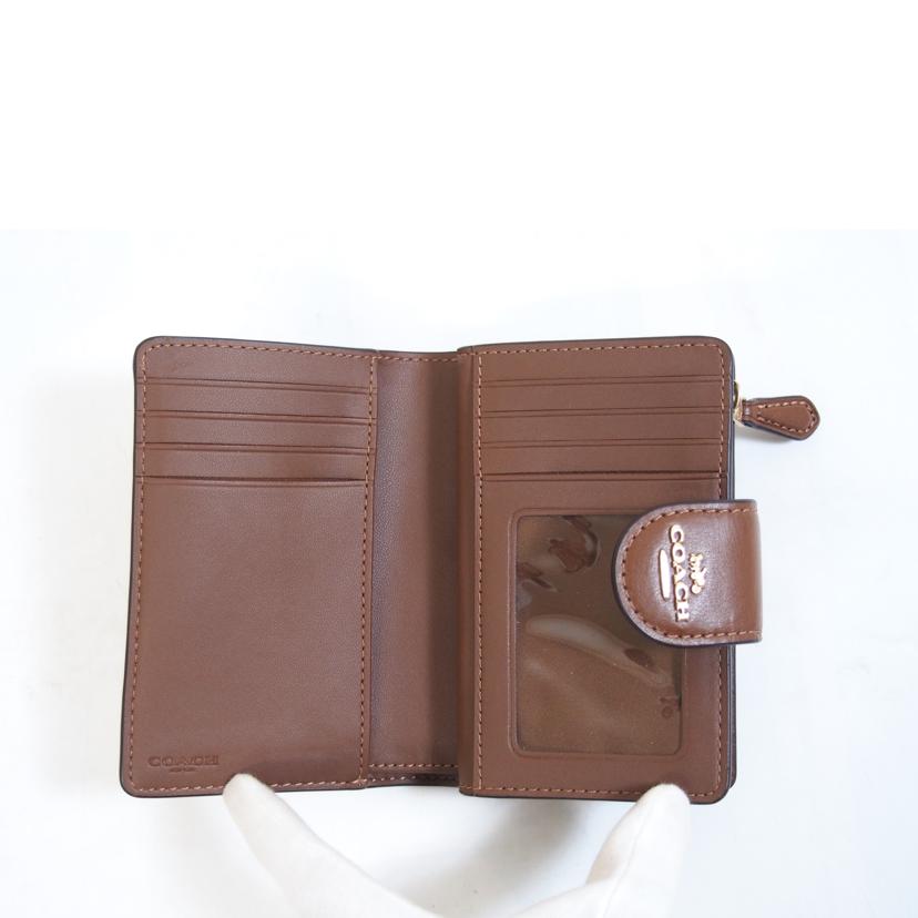 COACH コーチ/シグネチャーミディアムコーナージップウォレット/C0082//E27**/ABランク/71