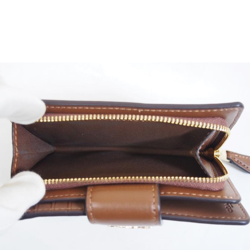 COACH コーチ/シグネチャーミディアムコーナージップウォレット/C0082//E27**/ABランク/71