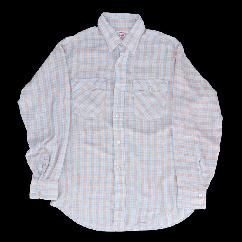 Levi's リーバイス/70-80's/チェックシャツ/USA製/ヴィンテージ/9264821412539//ABランク/82