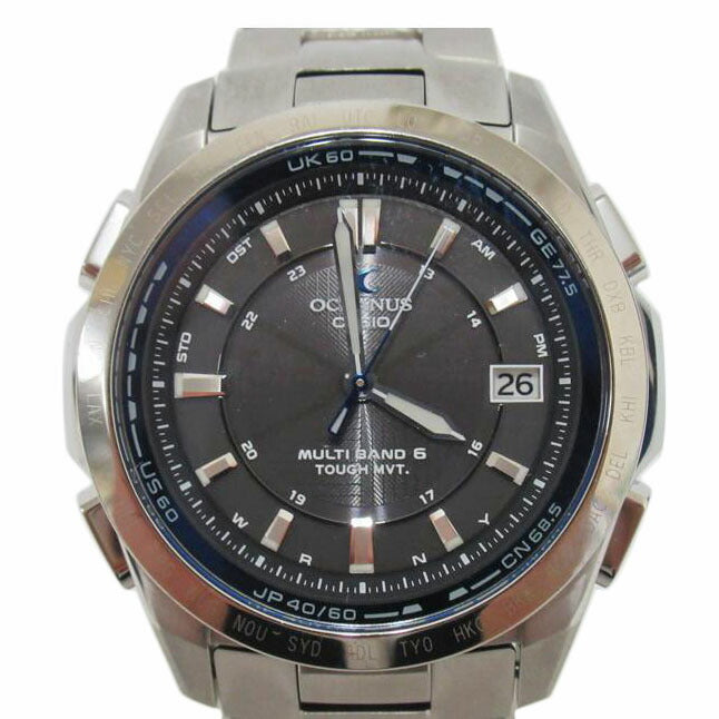 CASIO カシオ/オシアナス/メンズ/電波ソーラー/OCW-T100TD-1AJF//001*****/Aランク/63