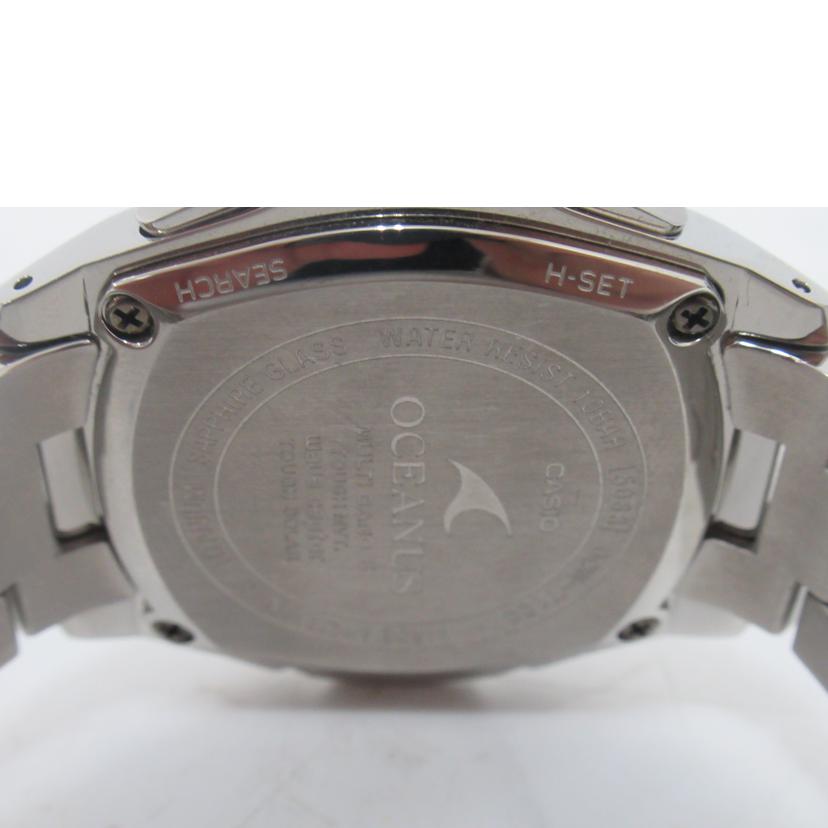 CASIO カシオ/オシアナス/メンズ/電波ソーラー/OCW-T100TD-1AJF//001*****/Aランク/63