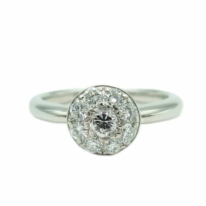 PT900ダイヤリング0.53ct#10//Aランク/04