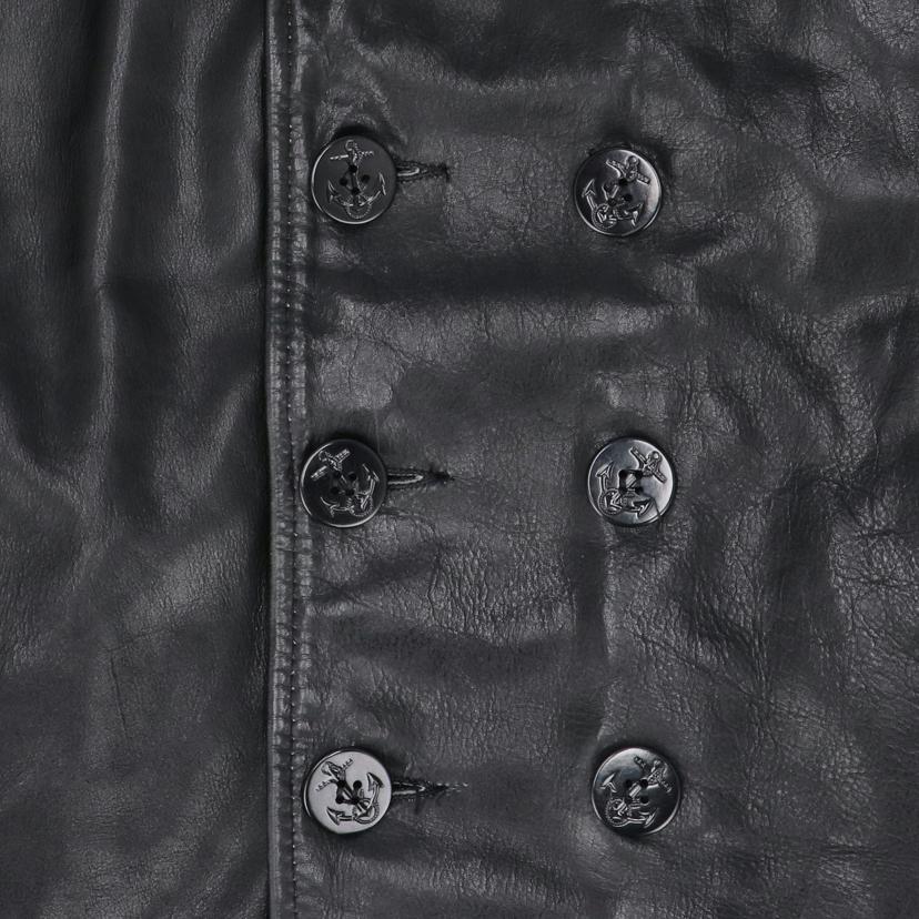 Schott Schott/740NPEAJACKET/レザーピーコート/90's/USA製/OLD/740N//ABランク/69