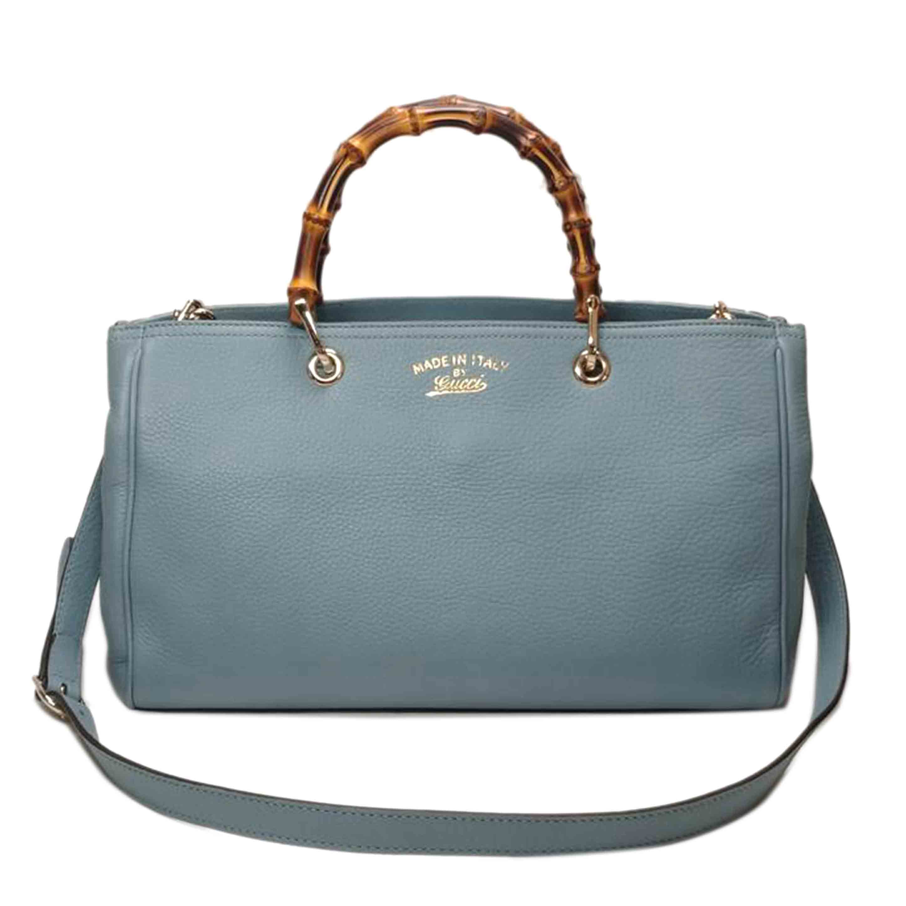 GUCCI グッチ/ショッパートート 2WAYトートバッグ バンブー/323660・001998//ABランク/52