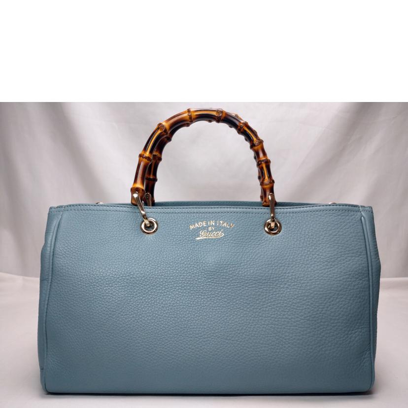 GUCCI グッチ/ショッパートート 2WAYトートバッグ バンブー/323660・001998//ABランク/52