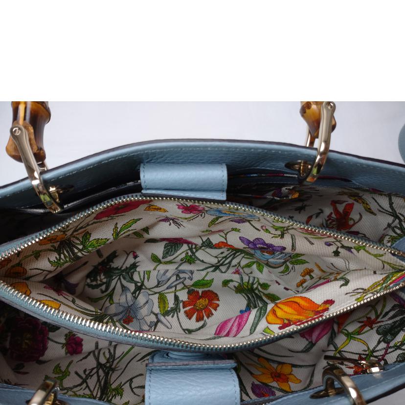 GUCCI グッチ/ショッパートート 2WAYトートバッグ バンブー/323660・001998//ABランク/52