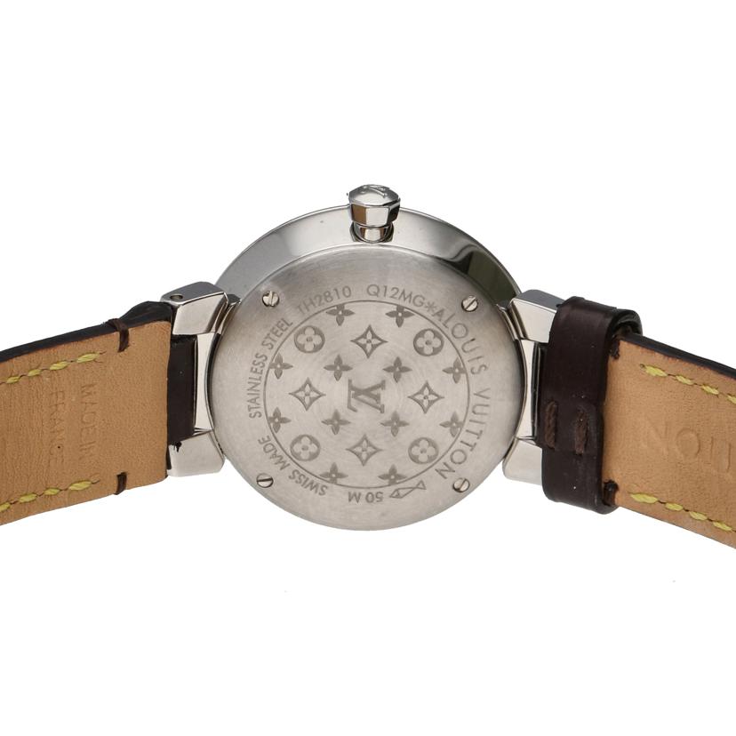 LOUIS VUITTON ルイ・ヴィトン/タンブール・スリム27・8Pダイヤ/レディース/クォーツ/Q12MGA//TH2***/Aランク/75