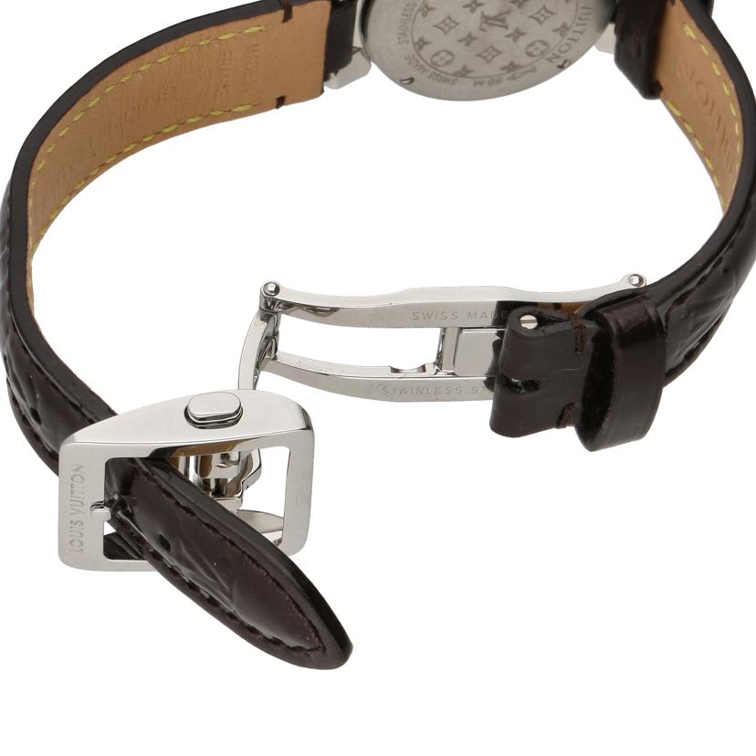 LOUIS VUITTON ルイ・ヴィトン/タンブール・スリム27・8Pダイヤ/レディース/クォーツ/Q12MGA//TH2***/Aランク/75