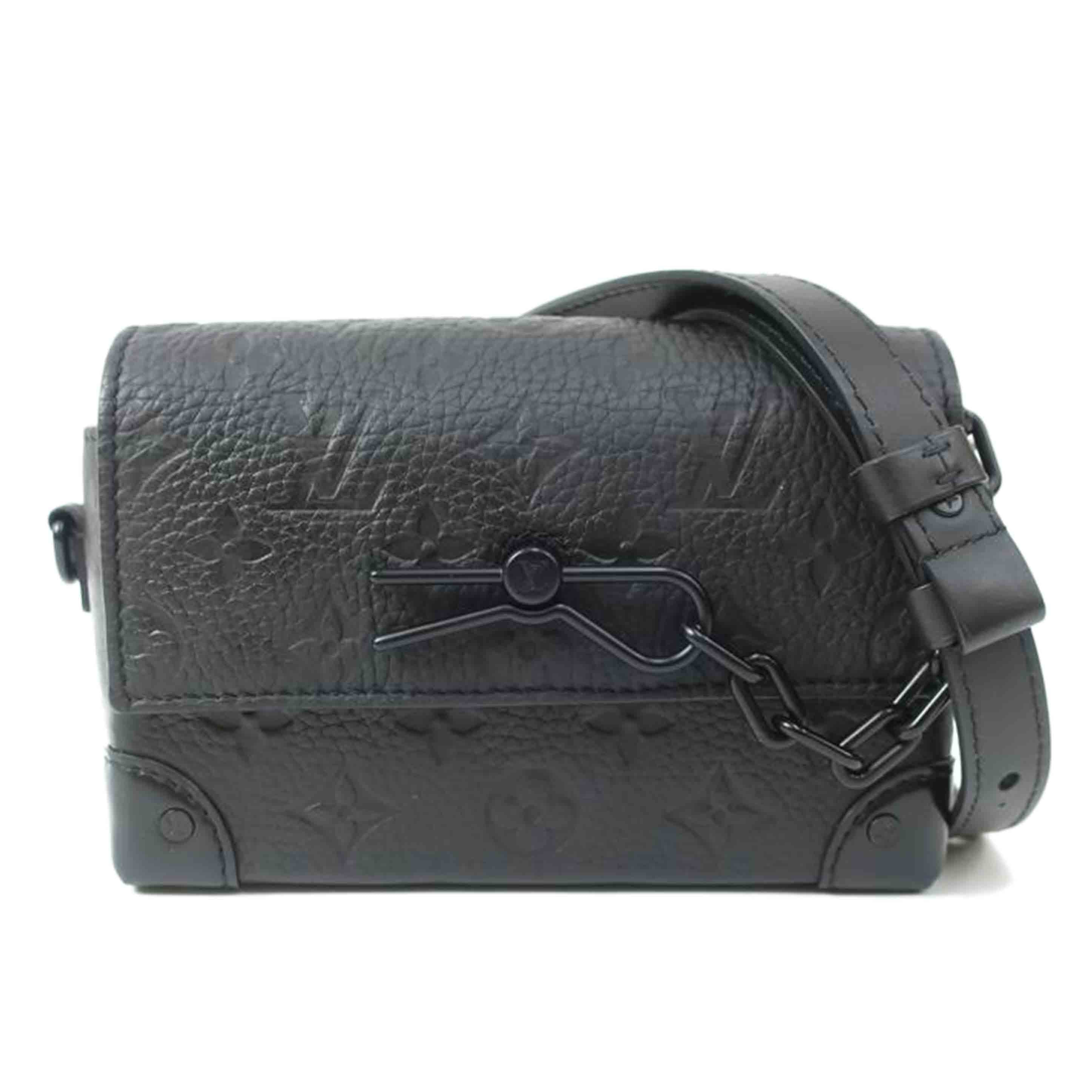 LOUIS VUITTON ルイ・ヴィトン/スティーマーウェアラブルウォレット ショルダーミニバッグ ブラック/M81746//ICタ**/ABランク/65