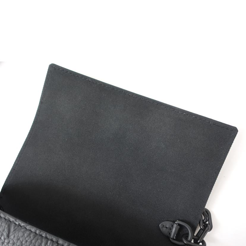 LOUIS VUITTON ルイ・ヴィトン/スティーマーウェアラブルウォレット ショルダーミニバッグ ブラック/M81746//ICタ**/ABランク/65
