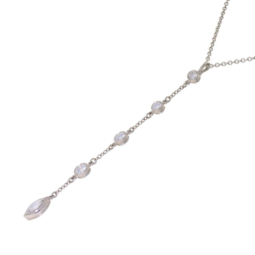 TIFFANY ティファニー/◎PT950ドロップダイヤネックレス//Aランク/59
