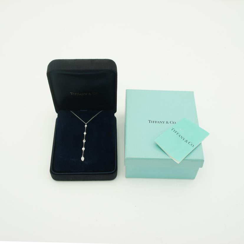 TIFFANY ティファニー/◎PT950ドロップダイヤネックレス//Aランク/59