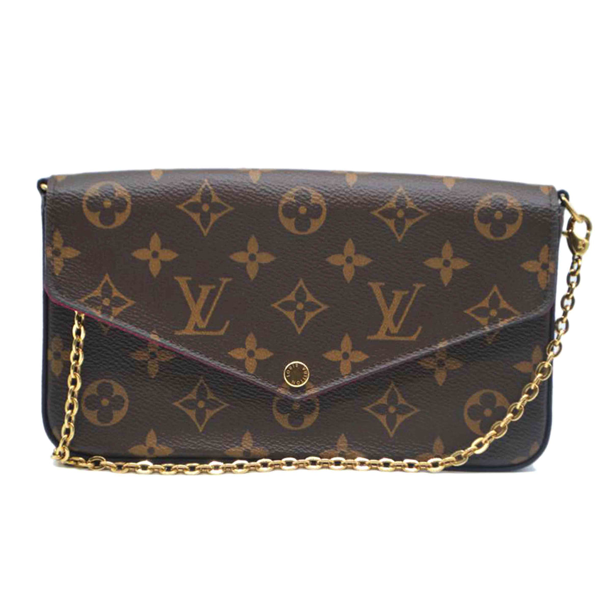 LOUIS VUITTON ルイヴィトン/ポシェット・フェリシー/モノグラム/フューシャ/M81896//MI4***/Aランク/89