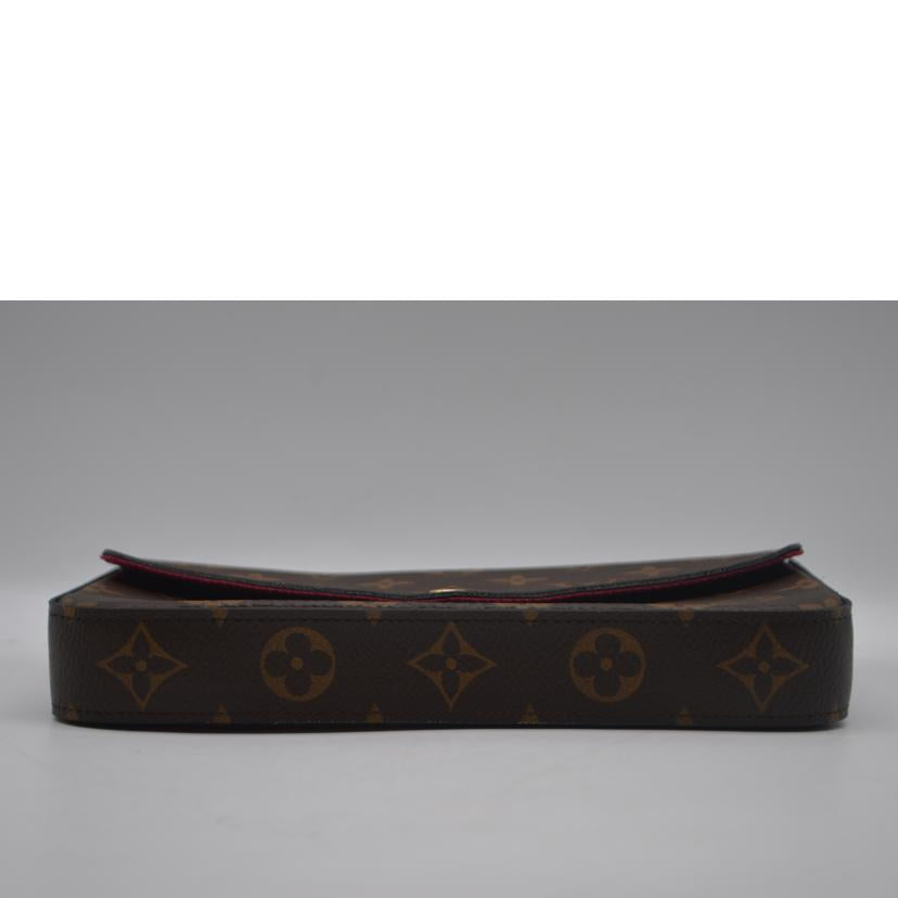 LOUIS VUITTON ルイヴィトン/ポシェット・フェリシー/モノグラム/フューシャ/M81896//MI4***/Aランク/89