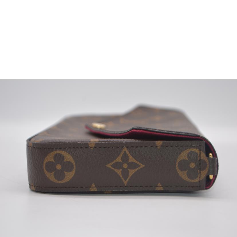 LOUIS VUITTON ルイヴィトン/ポシェット・フェリシー/モノグラム/フューシャ/M81896//MI4***/Aランク/89