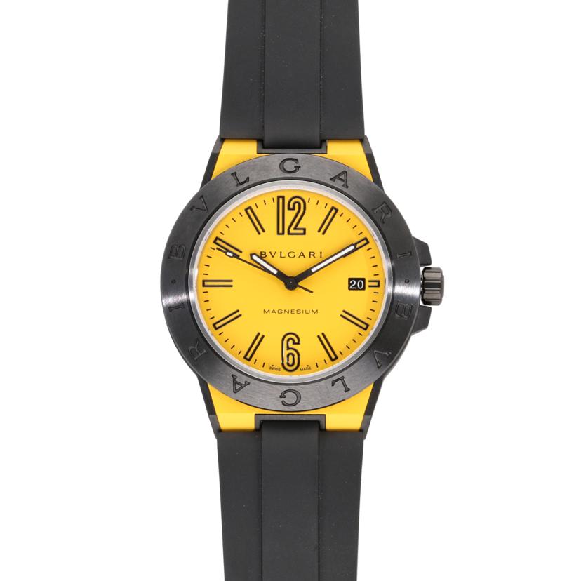 BVLGARI ブルガリ/ディアゴノマグネシウム・イエロー/メンズ/自動巻/DG41SMC//PO0****/SAランク/84