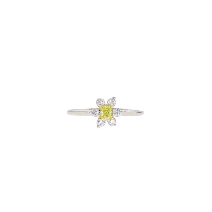 TIFFANY&Co. ティファニー/◎PT950バターカップイエローダイヤリング//ABランク/59