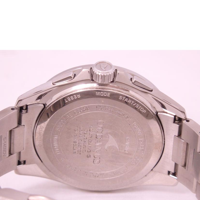 CASIO カシオ/OCEANAUS/SS/電波ソーラー/0CW-T2600//001************/Bランク/76