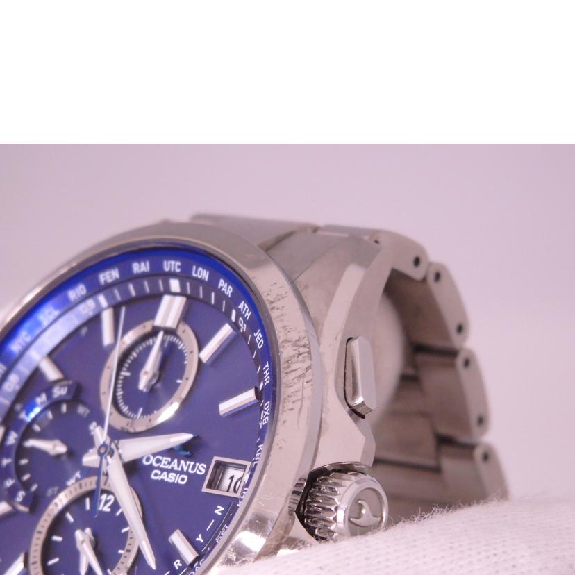 CASIO カシオ/OCEANAUS/SS/電波ソーラー/0CW-T2600//001************/Bランク/76