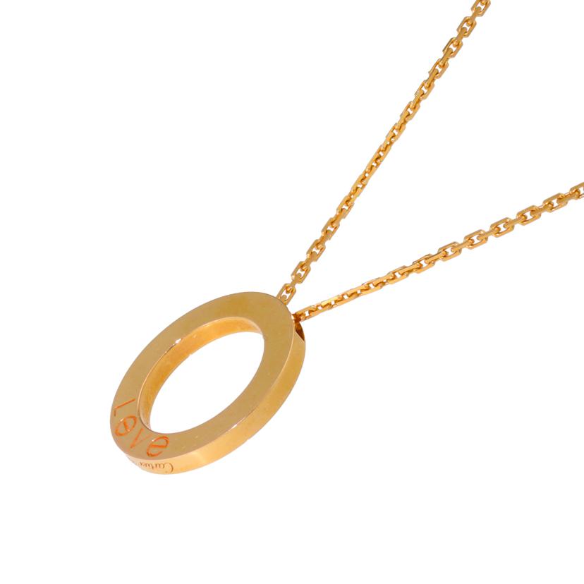 Cartier カルティエ/◎K18ラブサークル3Pダイヤネックレス//ABランク/59