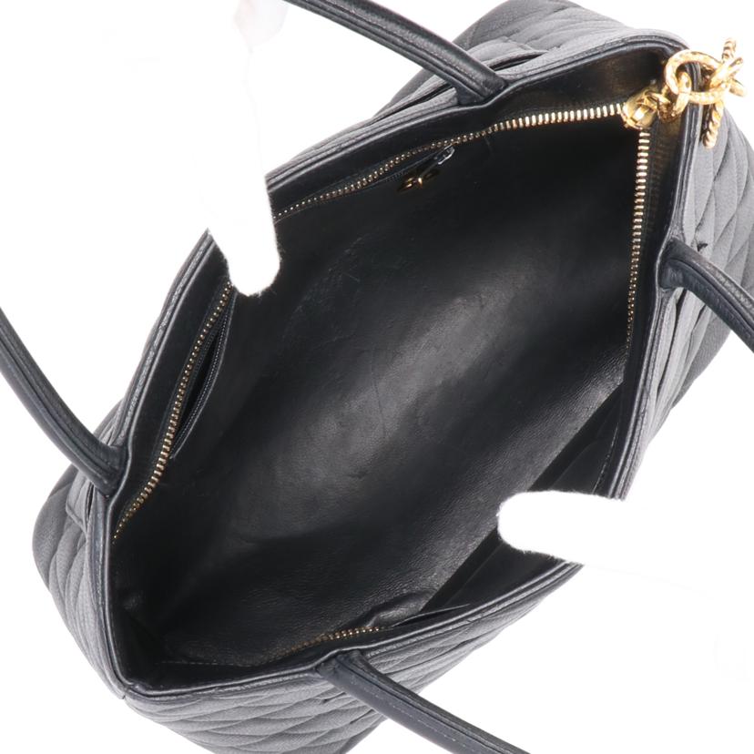 CHANEL シャネル/復刻トート/ゴールド金具//480****/Bランク/91