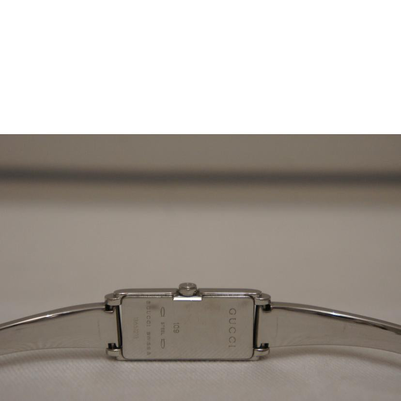 GUCCI グッチ/スクエアフェイスウォッチ・GGピンク/レディース/クォーツ/109//136*****/ABランク/94