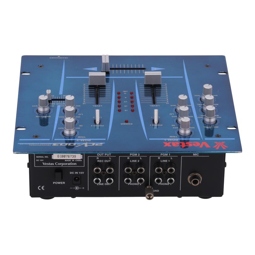 VESTAX ベスタックス /DJミキサー/PCV-003//G1B076739/Bランク/88