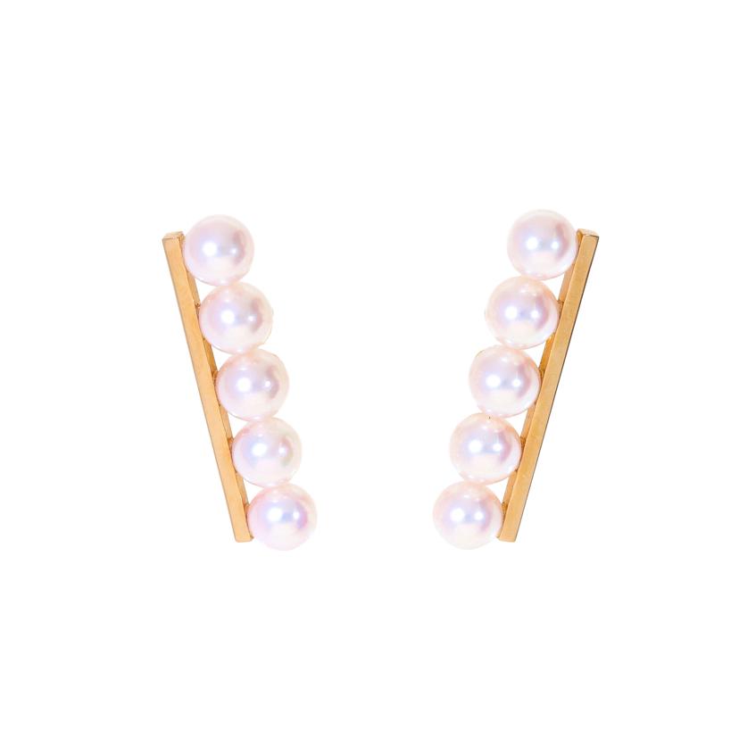 TASAKI タサキ/◎K18バランスプラスピアス//Aランク/59