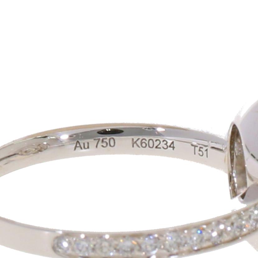 BOUCHERON ブシュロン/◎K18アバロンドソリテールダイヤリング//Aランク/59