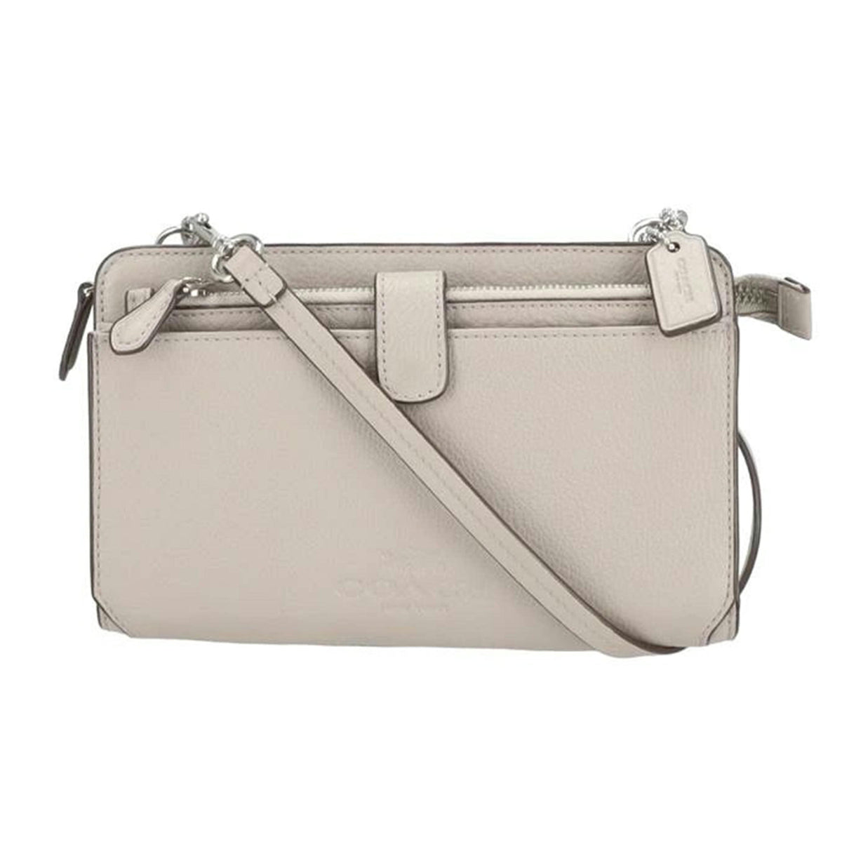 COACH コーチ/3WAY ペブルドレザークラッチショルダー グレージュ/F52634//K14**/ABランク/22