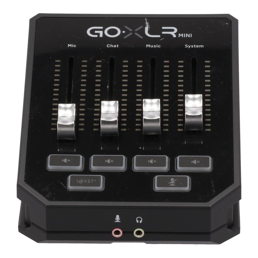 TC HELICO ティーシーヘリコン/オーディオインターフェイス/GO XLR Mini//S220207255DI7/Bランク/62