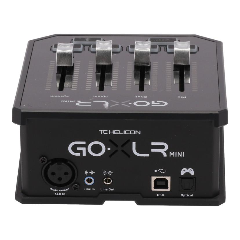 TC HELICO ティーシーヘリコン/オーディオインターフェイス/GO XLR Mini//S220207255DI7/Bランク/62