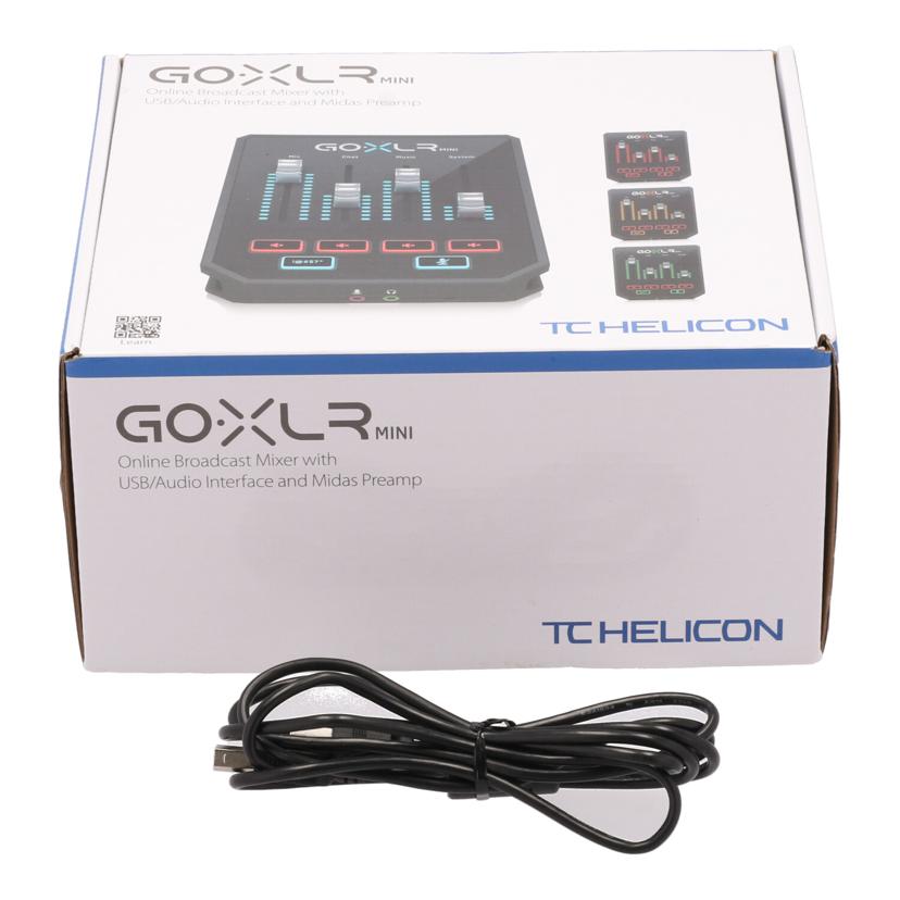 TC HELICO ティーシーヘリコン/オーディオインターフェイス/GO XLR Mini//S220207255DI7/Bランク/62