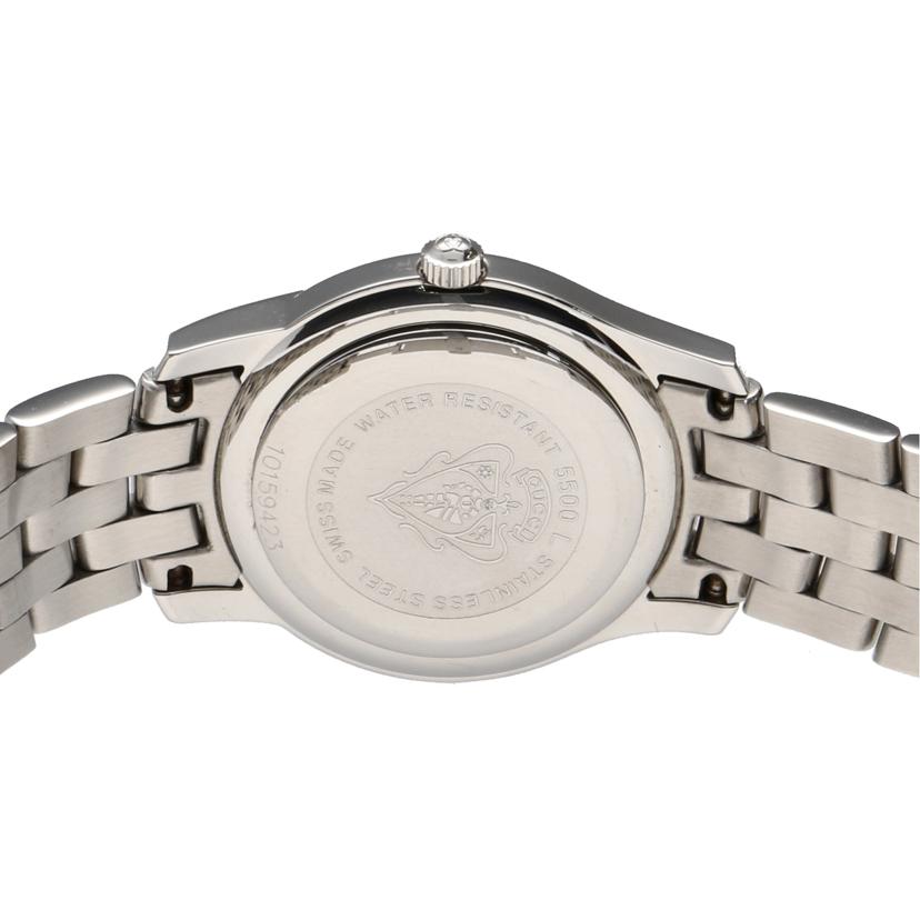 GUCCI グッチ/Gクラス・シルバー/レディース/クオーツ/5500L//101*****/Aランク/63