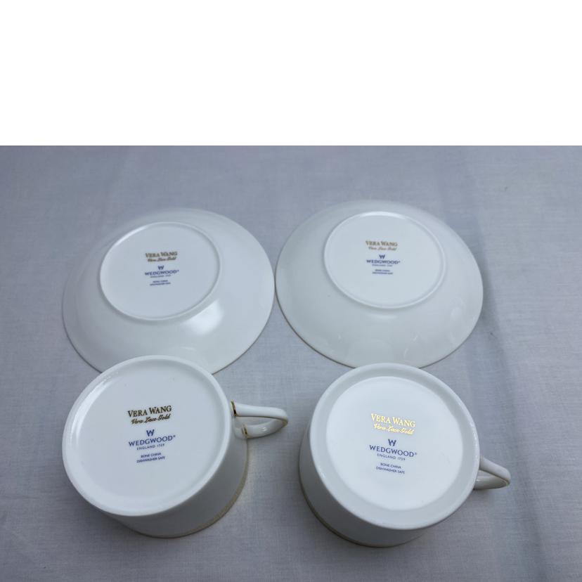 WEDGWOOD ウェッジウッド/VERAWANG カップ&ソ-サ-、プレ-トセット//ABランク/52