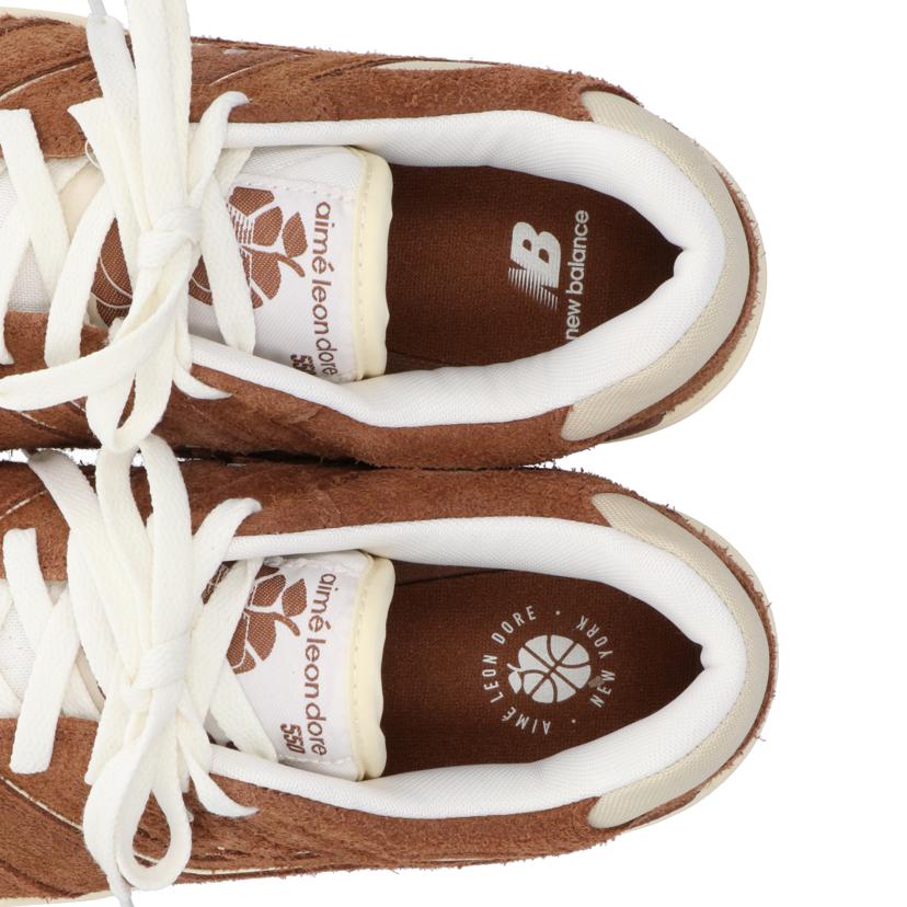 new balance×aime leon dore ニューバランス×エメレオンドレ/550 スウェード ローカットスニーカー/27.0cm/ブラウン/BB550DB1//SAランク/01