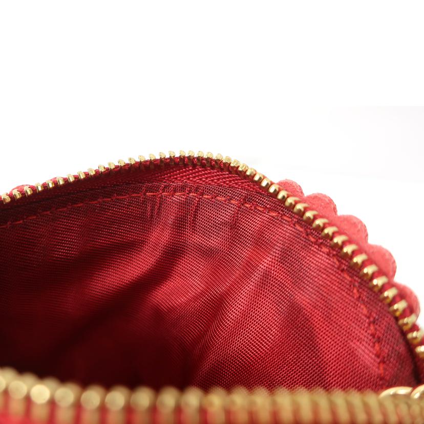 GUCCI グッチ/マイクロGG コインケース/キーリング ストロベリー 苺/576493//ABランク/65