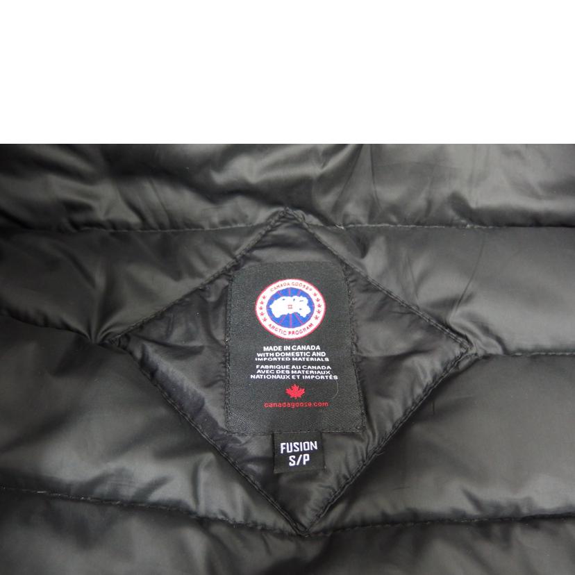CANADA GOOSE カナダグース/MENS LODGE HOODY FUSION FITダウンジャケット/ブラック/5055MA//Bランク/82