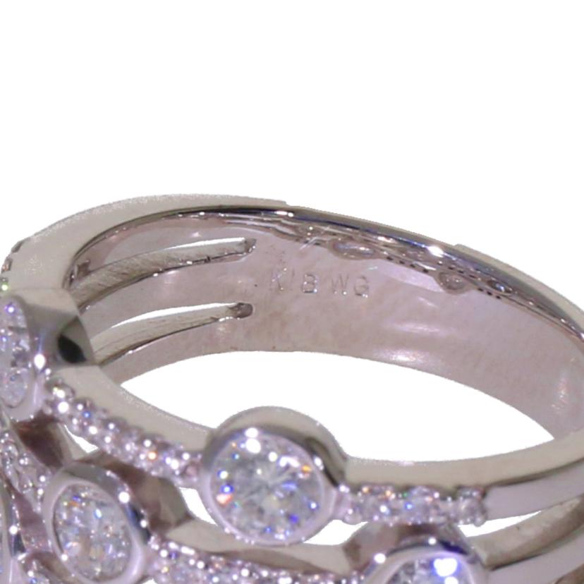 / K18WGダイヤリング1.00ct//Aランク/92