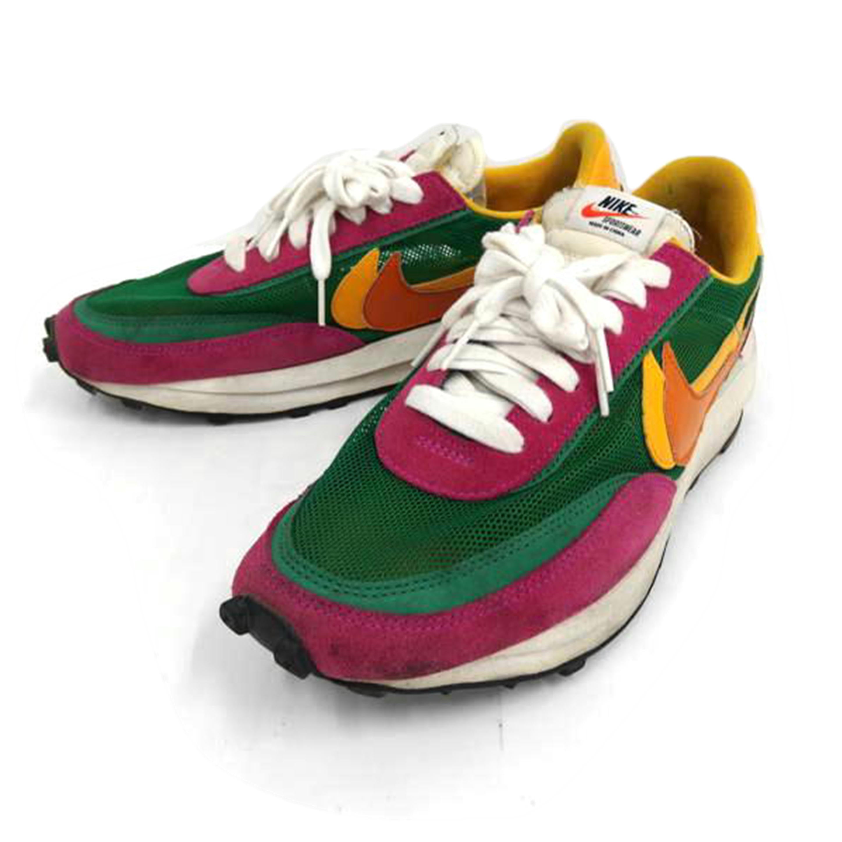 NIKE ナイキ/sacai × NIKE LDV WAFFLE PINE GREEN/BV0073-301//Bランク/82