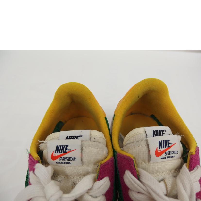 NIKE ナイキ/sacai × NIKE LDV WAFFLE PINE GREEN/BV0073-301//Bランク/82