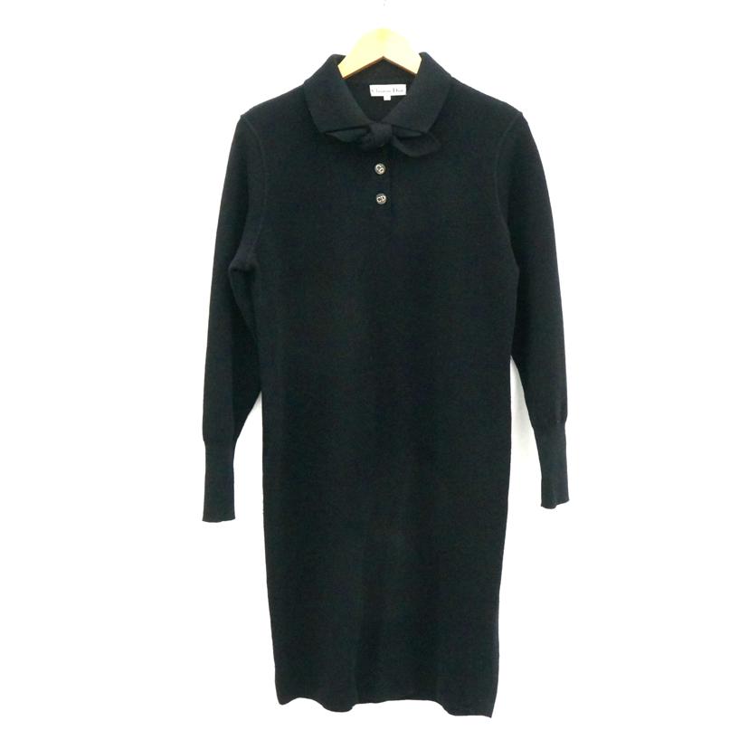 Christian Dior クリスチャンディオール/Christian Dior ニット ワンピース ヴィンテージ BK//BCランク/78