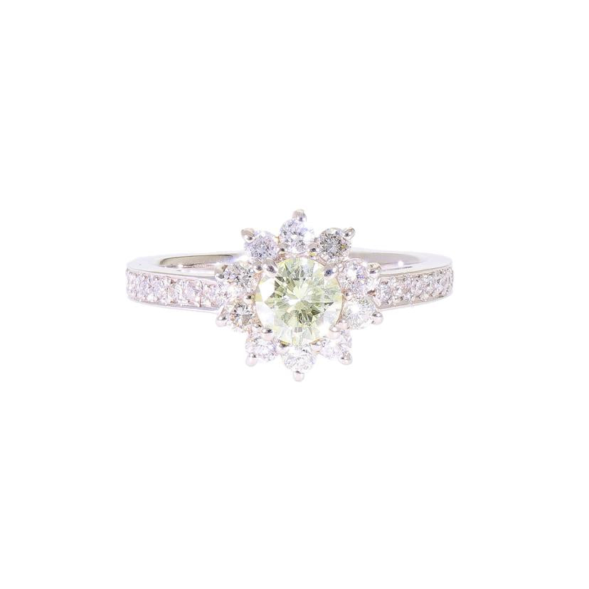 / Pt900ダイヤリング0.445/0.42ct//Aランク/05